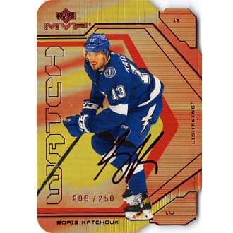 Insertní karty - Katchouk Boris - 2021-22 Upper Deck MVP Update Colors and Contours Gold No.116