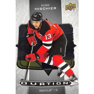 Insertní karty - Hischier Nico - 2020-21 Upper Deck Ovation No.5