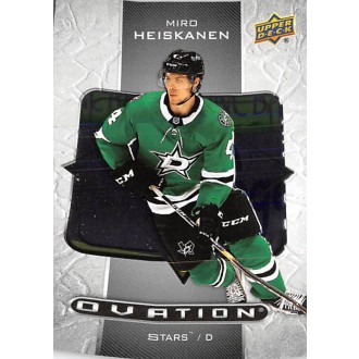 Insertní karty - Heiskanen Miro - 2020-21 Upper Deck Ovation No.8