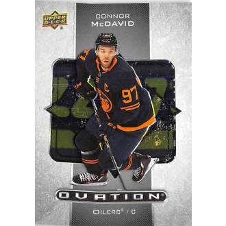 Insertní karty - McDavid Connor - 2020-21 Upper Deck Ovation No.9