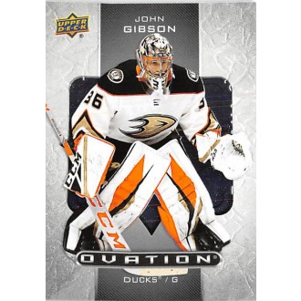 Insertní karty - Gibson John - 2020-21 Upper Deck Ovation No.13