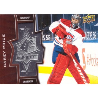 Insertní karty - Price Carey - 2020-21 Upper Deck SPx Finite No.16