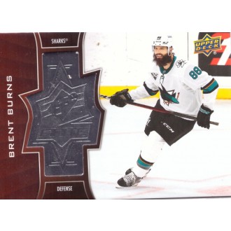 Insertní karty - Burns Brent - 2020-21 Upper Deck SPx Finite No.24