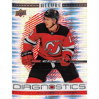 Insertní karty - Hischier Nico - 2020-21 Allure Diagnostics Red No.D5