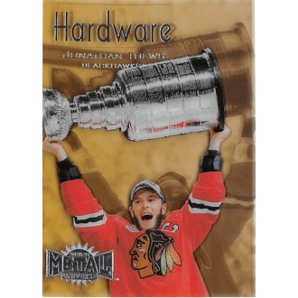 Insertní karty - Toews Jonathan - 2020-21 Metal Universe Championship Hardware No.CH14