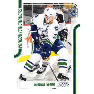 Řadové karty - Sedin Henrik - 2011-12 Score No.442