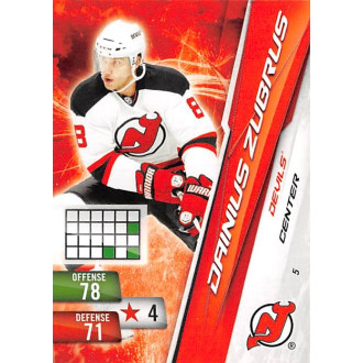 Řadové karty - Zubrus Dainius - 2010-11 Adrenalyn XL No.5