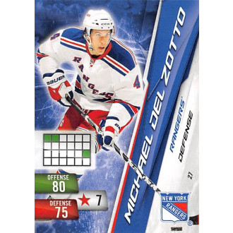 Řadové karty - Del Zotto Michael - 2010-11 Adrenalyn XL No.27