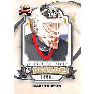 Řadové karty - Rhodes Damian - 2011-12 Between The Pipes No.142