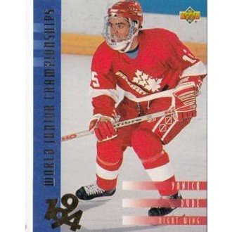 Řadové karty - Dube Yanick - 1993-94 Upper Deck No.533