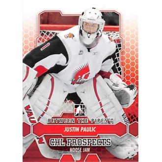 Řadové karty - Paulic Justin - 2012-13 Between the Pipes No.38