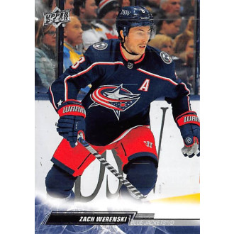 Řadové karty - Werenski Zach - 2022-23 Upper Deck No.57