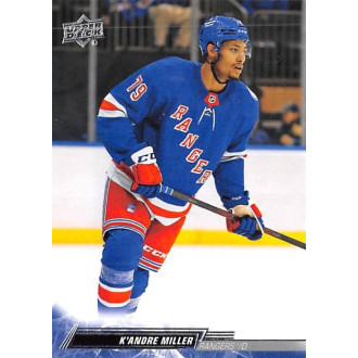 Řadové karty - Miller K’Andre - 2022-23 Upper Deck No.372