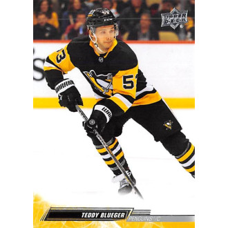 Řadové karty - Blueger Teddy - 2022-23 Upper Deck No.389