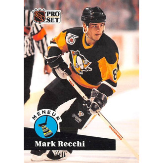 Insertní karty - Recchi Mark - 1991-92 Pro Set French Collectibles No.CC8