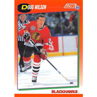 Řadové karty - Wilson Doug - 1991-92 Score Canadian English No.35