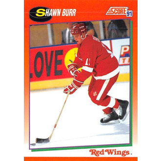 Řadové karty - Burr Shawn - 1991-92 Score Canadian English No.54