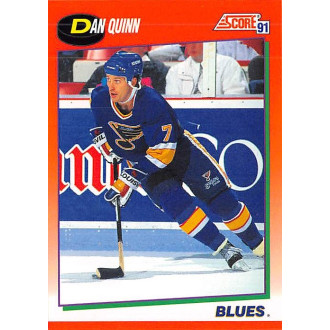 Řadové karty - Quinn Dan - 1991-92 Score Canadian English No.62