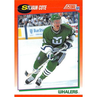 Řadové karty - Cote Sylvain - 1991-92 Score Canadian English No.129