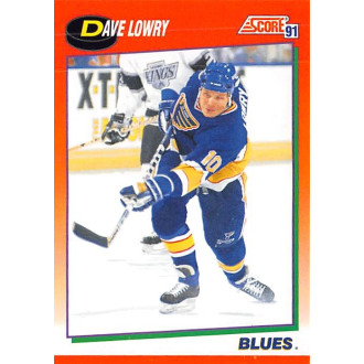 Řadové karty - Lowry Dave - 1991-92 Score Canadian English No.149