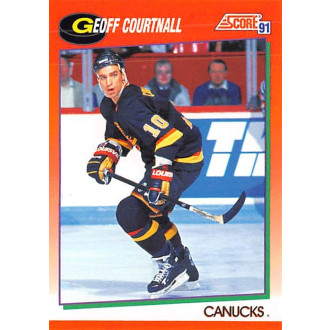 Řadové karty - Courtnall Geoff - 1991-92 Score Canadian English No.150