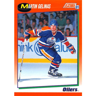 Řadové karty - Gelinas Martin - 1991-92 Score Canadian English No.159