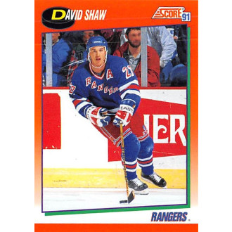 Řadové karty - Shaw David - 1991-92 Score Canadian English No.161