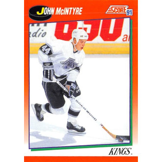 Řadové karty - McIntyre John - 1991-92 Score Canadian English No.182