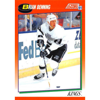 Řadové karty - Benning Brian - 1991-92 Score Canadian English No.186