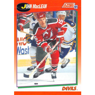 Řadové karty - MacLean John - 1991-92 Score Canadian English No.210