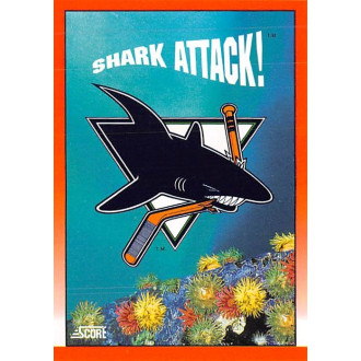 Řadové karty - San Jose Sharks - 1991-92 Score Canadian English No.304