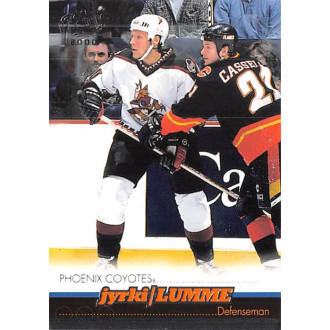 Řadové karty - Lumme Jyrki - 1999-00 Pacific No.322