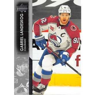 Řadové karty - Landeskog Gabriel - 2021-22 Upper Deck No.49