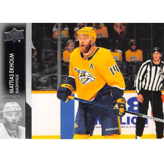 Řadové karty - Ekholm Mattias - 2021-22 Upper Deck No.102