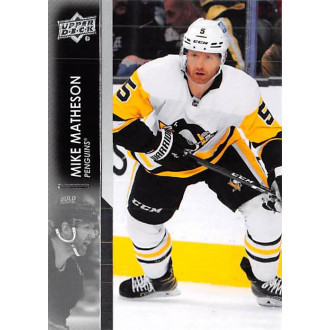 Řadové karty - Matheson Mike - 2021-22 Upper Deck No.619