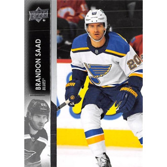 Řadové karty - Saad Brandon - 2021-22 Upper Deck No.635