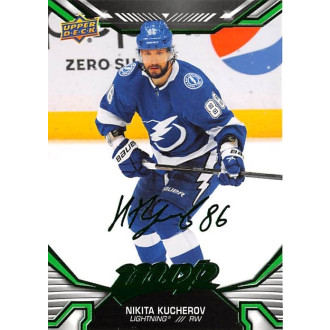 Paralelní karty - Kucherov Nikita - 2022-23 MVP Green Script No.11