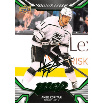 Paralelní karty - Kopitar Anze - 2022-23 MVP Green Script No.19