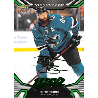 Paralelní karty - Burns Brent - 2022-23 MVP Green Script No.20