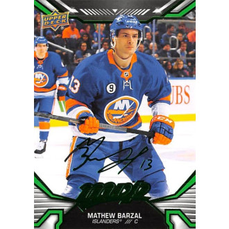 Paralelní karty - Barzal Mathew - 2022-23 MVP Green Script No.32