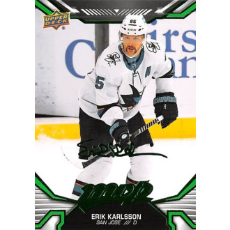 Paralelní karty - Karlsson Erik - 2022-23 MVP Green Script No.36