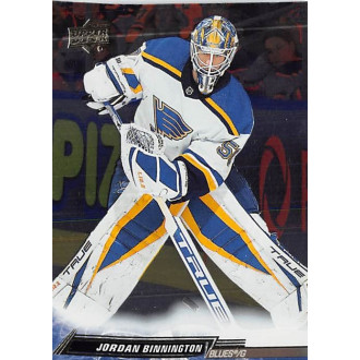 Paralelní karty - Binnington Jordan - 2022-23 Upper Deck Silver Foil No.156