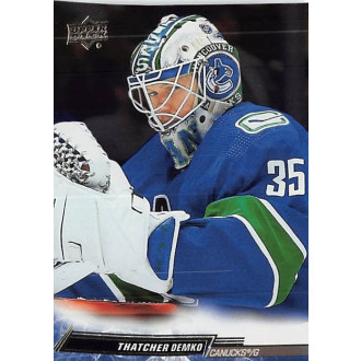 Paralelní karty - Demko Thatcher - 2022-23 Upper Deck Silver Foil No.174