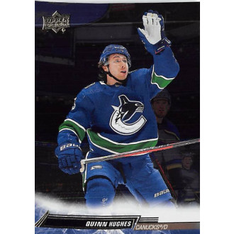 Paralelní karty - Hughes Quinn - 2022-23 Upper Deck Silver Foil No.176