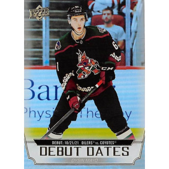 Insertní karty - Mayo Dysin - 2022-23 Upper Deck Debut Dates Gold No.DD20