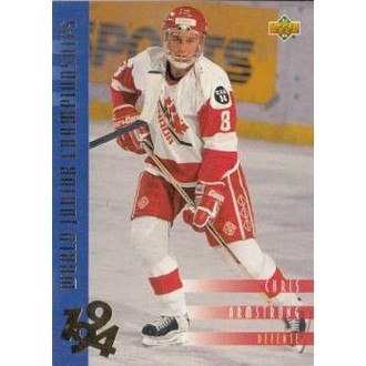 Řadové karty - Armstrong Chris - 1993-94 Upper Deck No.546