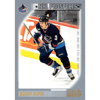 Řadové karty - Sopel Brent - 2000-01 O-Pee-Chee No.302