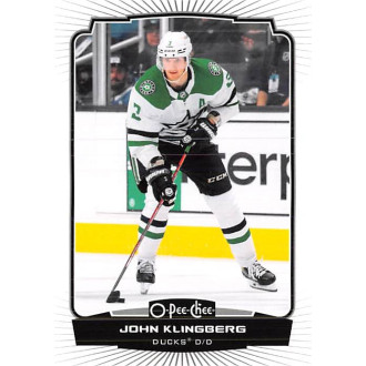 Řadové karty - Klingberg John - 2022-23 O-Pee-Chee No.239