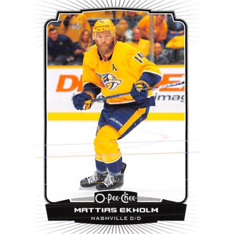 Řadové karty - Ekholm Mattias - 2022-23 O-Pee-Chee No.352