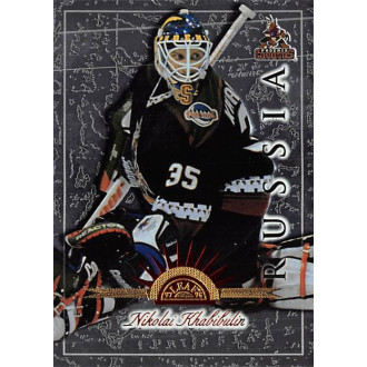 Řadové karty - Khabibulin Nikolai - 1997-98 Leaf International No.62